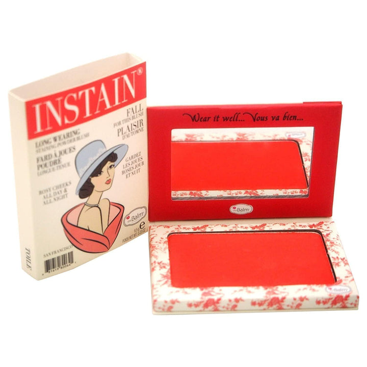 The Balm In Stain Blush, Toile Strawberry, 0.23 Ounce