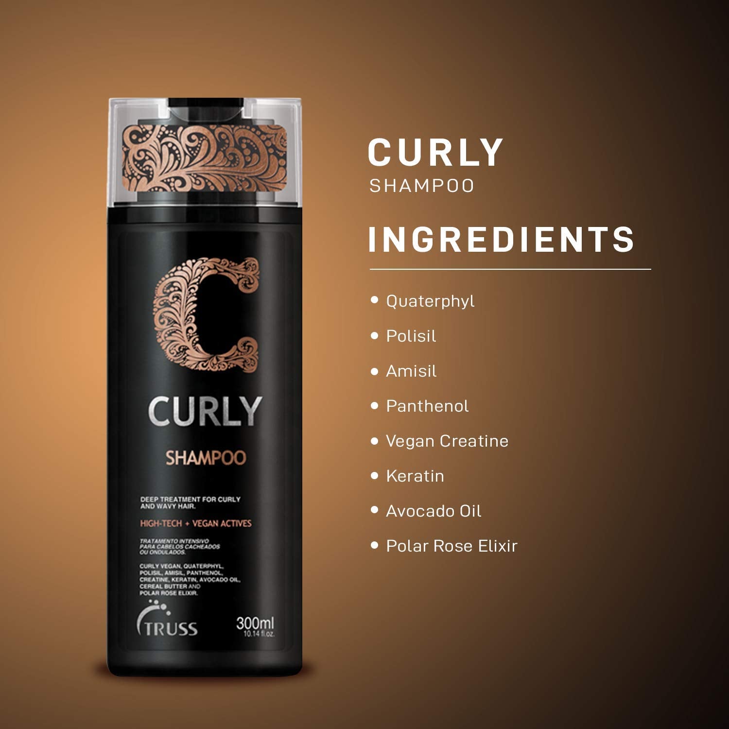 Truss Truss Curly Shampoo 300ml 10.14 fl.oz.