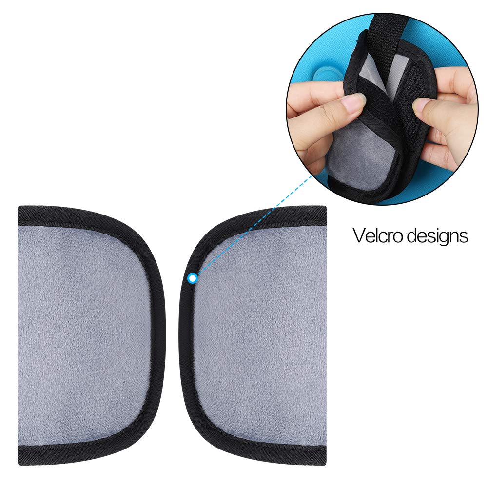Accmor Car Seat Strap Pads for Baby Toddler Kids, Car Seat Strap Covers, Soft Car Seat Straps Shoulder Pads for All Baby Car Seats, Stroller, Pushchair, High Chair