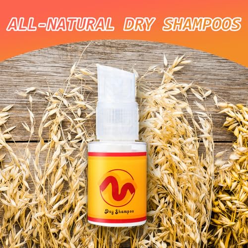 TOFEY Dry Shampoo, All-Natural, Aerosol-Free, Dry Shampoo Dark Hair, Dry Shampoos, 4.23 oz