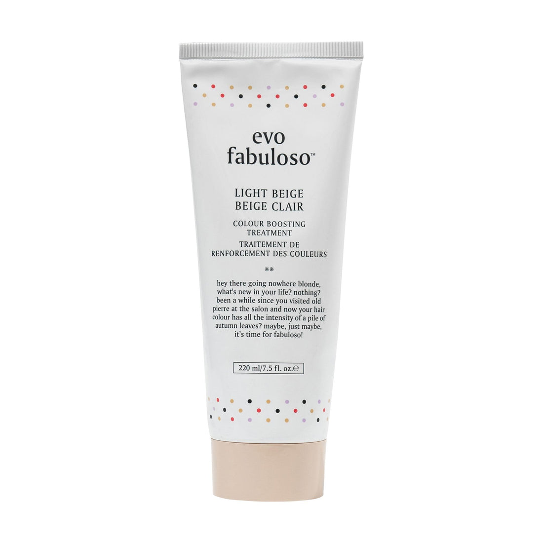 EVO Evo Fabuloso Light Beige Colour Intensifying Conditioner, 7.5 Oz