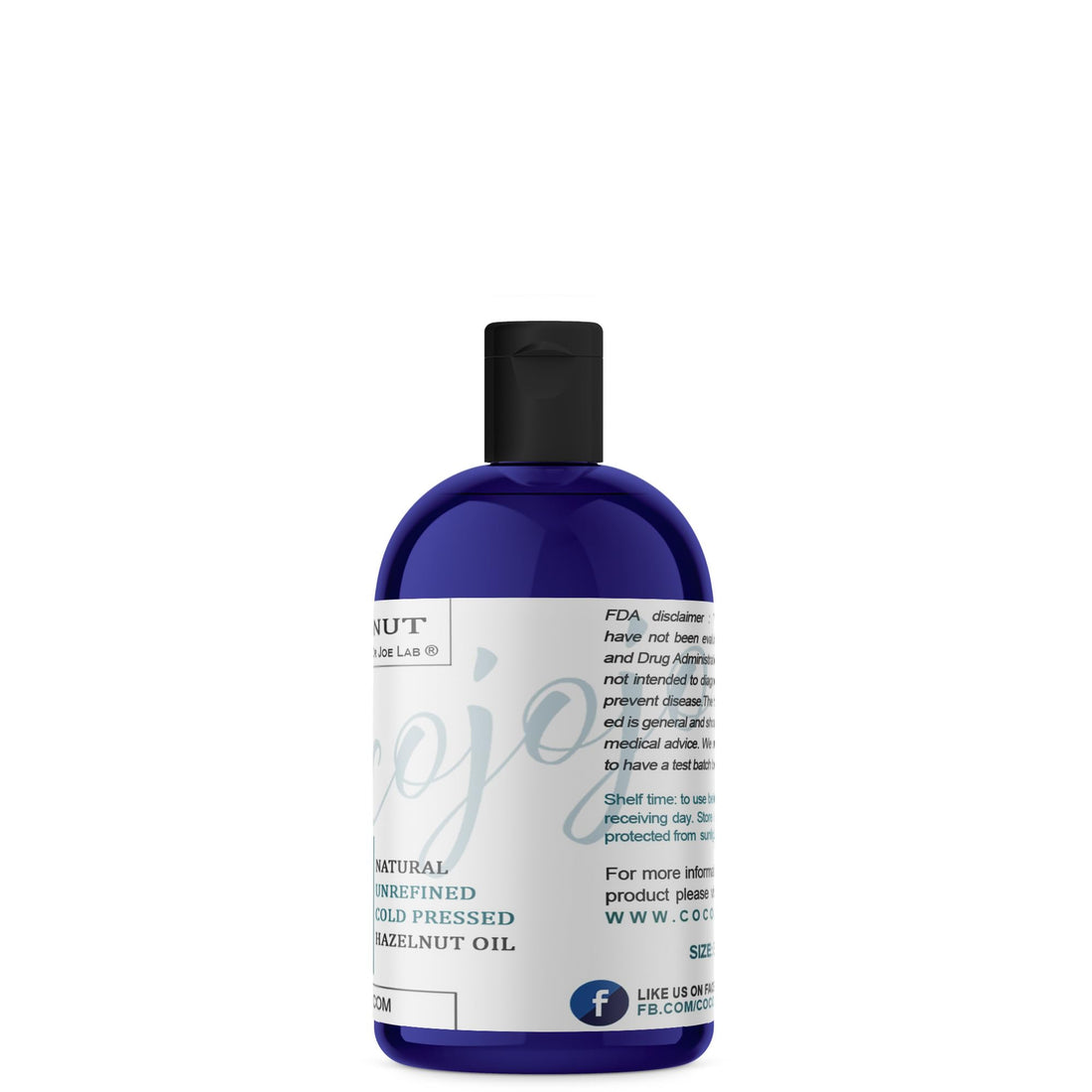 Hazelnut Oil 4 oz Pure Natural Cold Pressed Unrefined Extra Virgin Hazel Nut Oil - for Hair Skin Body Nail and Beard - Moisturizes, Soothes, Hydrates, & Nourishes