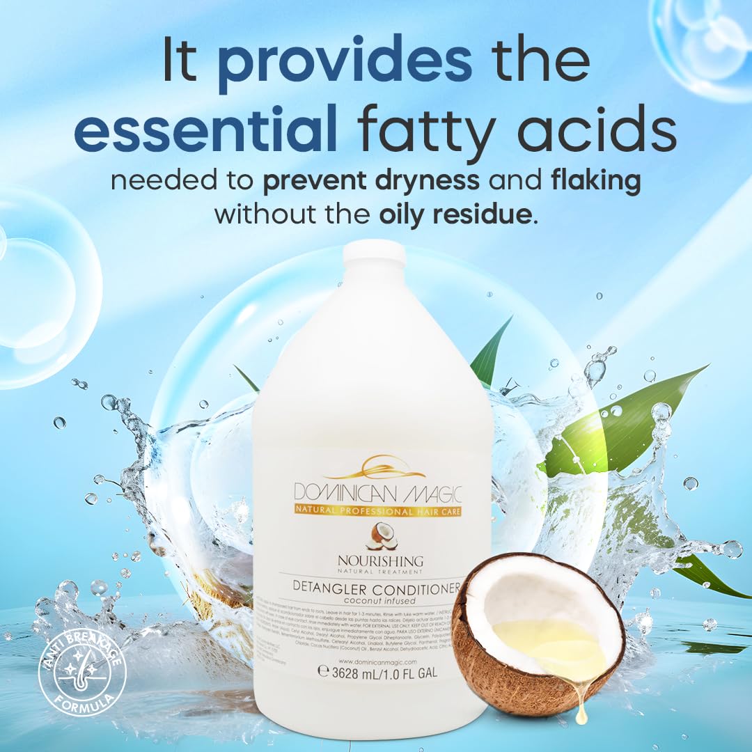 DOMINICAN MAGIC COCONUT DETANGLER CONDITIONER 1gal