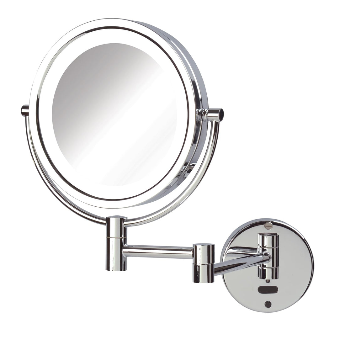 Jerdon Sharper Image LED Lighted Wall Mount Sensor Mirror, Chrome, 4 Pound