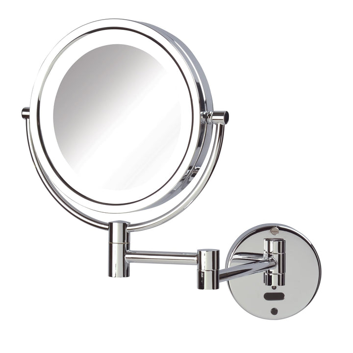 Jerdon Sharper Image LED Lighted Wall Mount Sensor Mirror, Chrome, 4 Pound