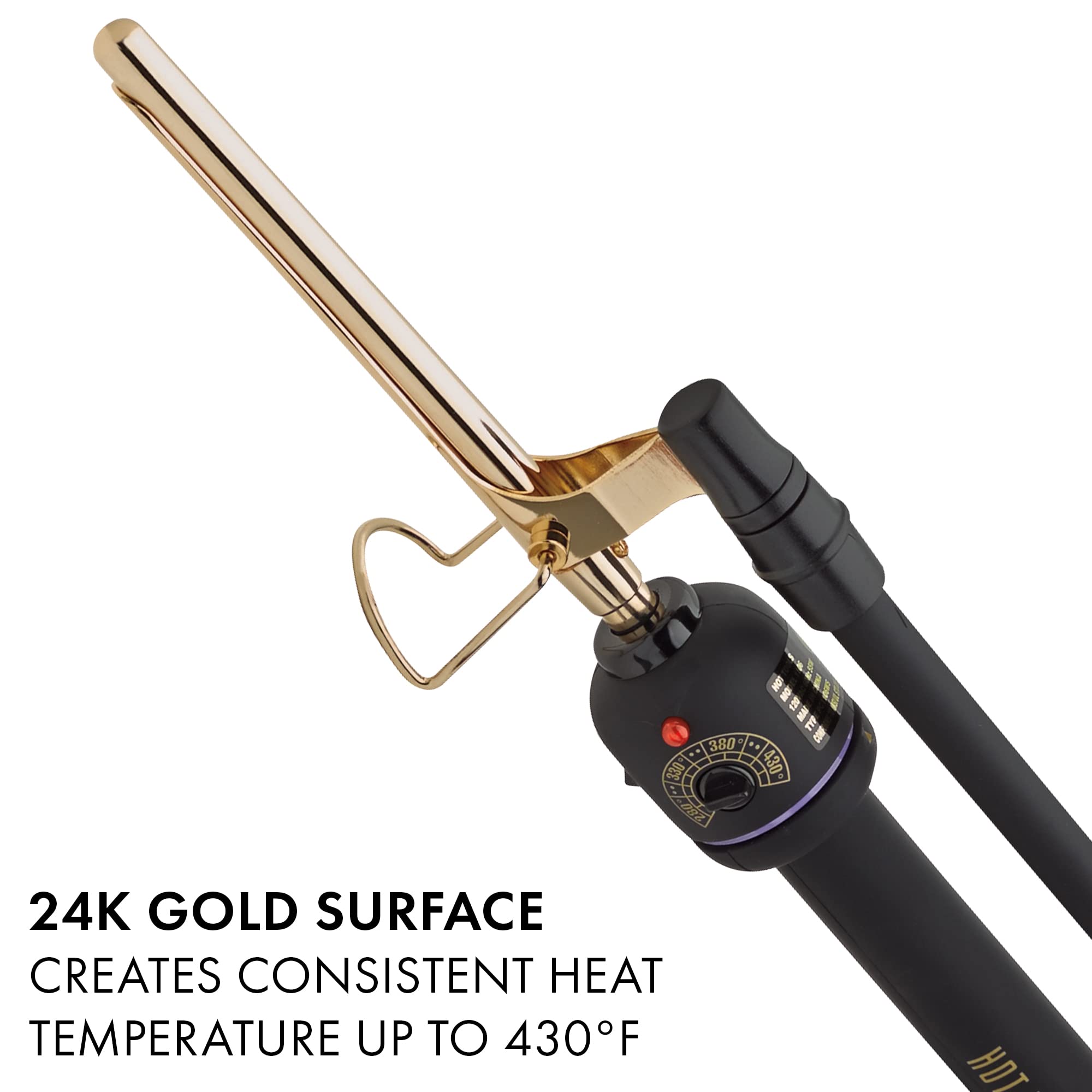 Hot Tools 3/8 Gold Marcel Curling Iron HT1106