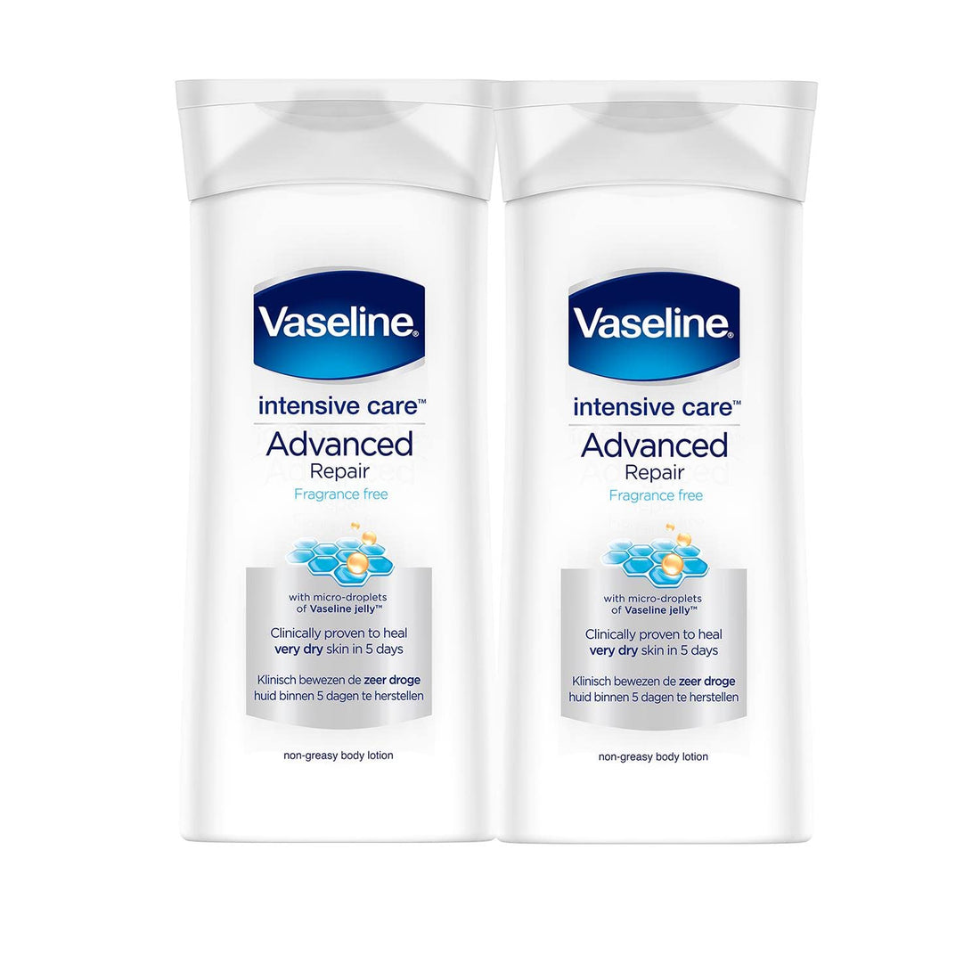 Vaseline Intensive Care Advanced Repair Lotion 400Ml - Pack of 2