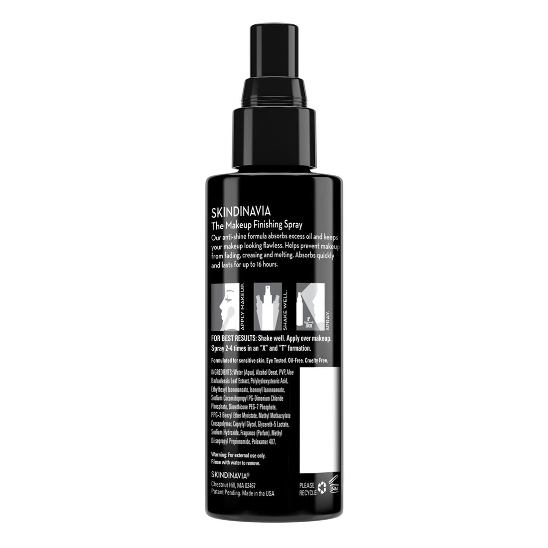 Skindinavia The Makeup Finishing Spray Oil Control 4 Fluid Ounce AD