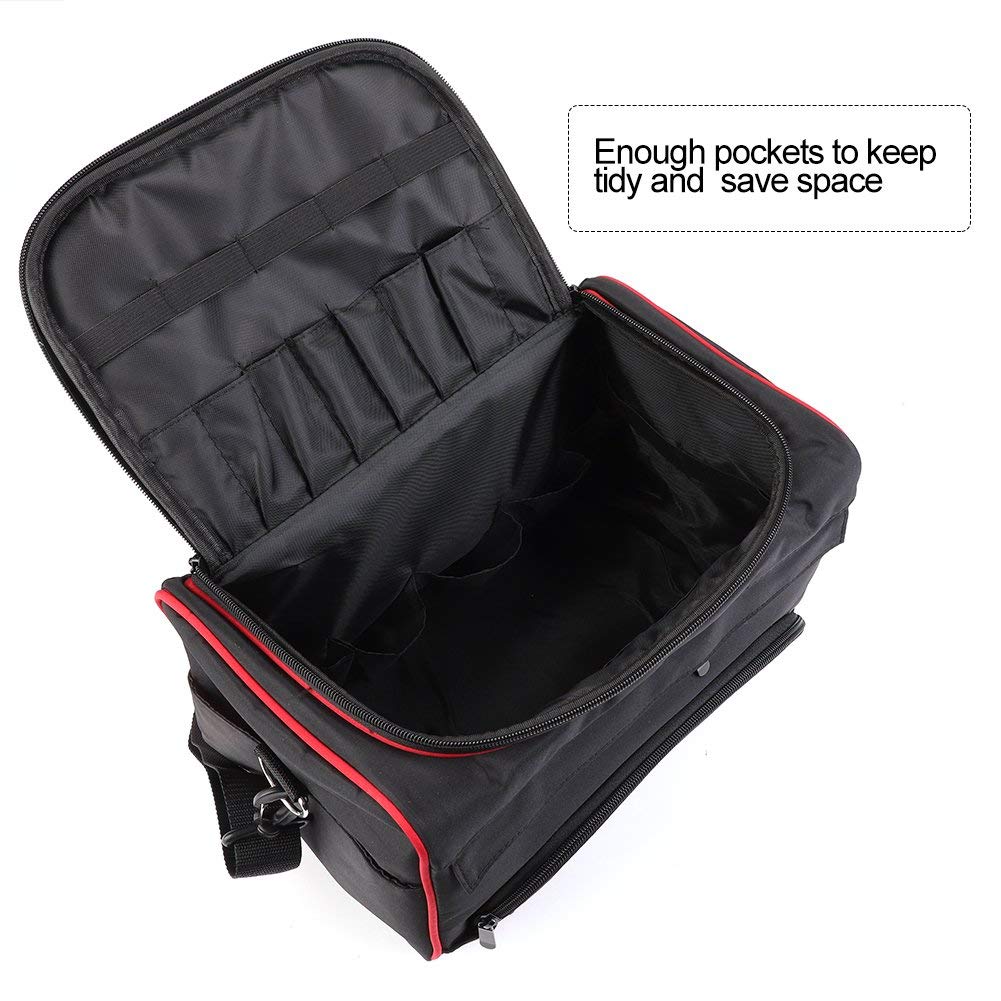 yuyte Hairdressing Bag,Professional Large Storage Multi-function Portable Hairdresser's Salon Pouch Bag - Makeup Travel Home Hair Stylist Tool Bag