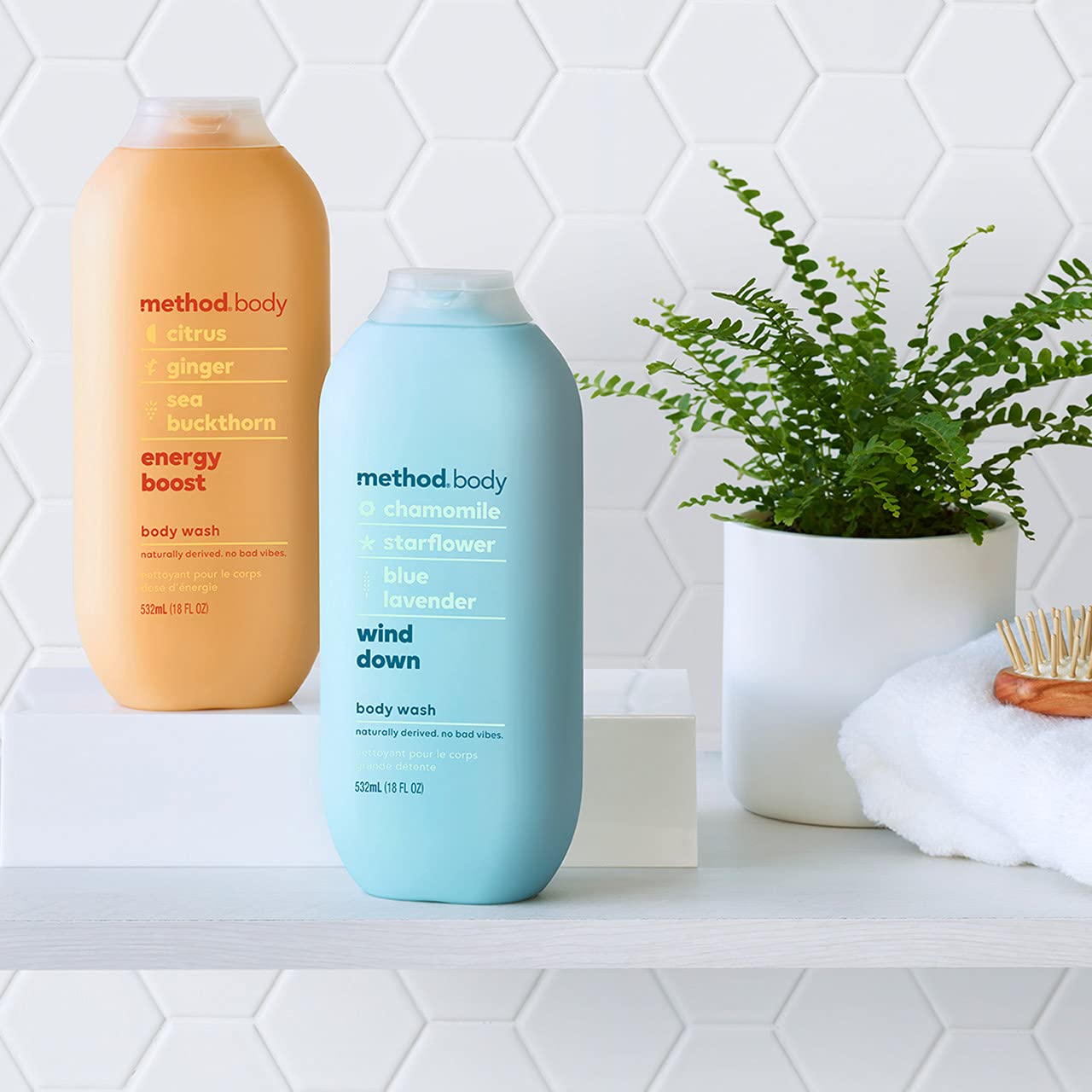 Method Body Wash, Energy Boost, 18 Ounce (6 Count)