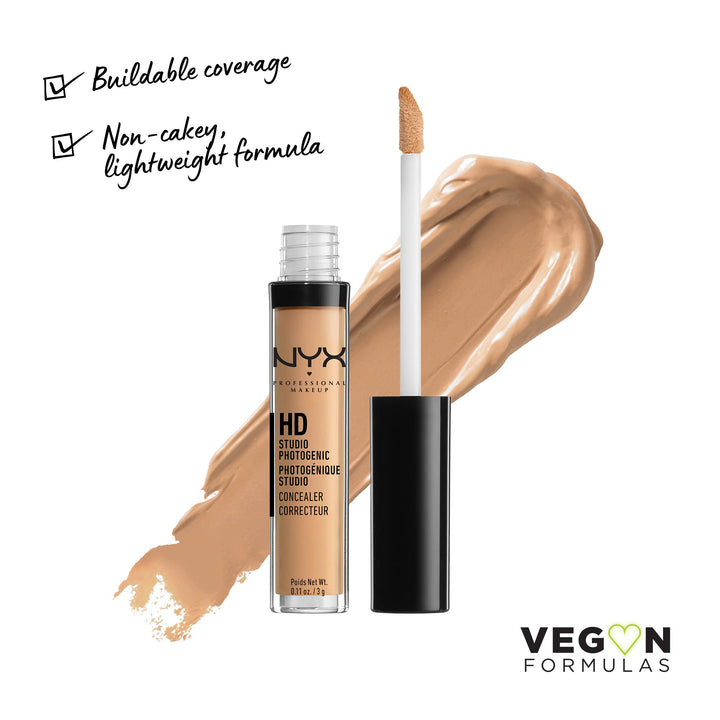 NYX PROFESSIONAL MAKEUP HD Photogenic Concealer Wand - Golden, Medium With Red Undertones