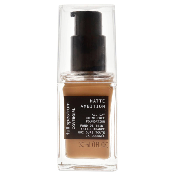 COVERGIRL Matte Ambition, All Day Foundation, Tan Cool 2, 1.01 Ounce