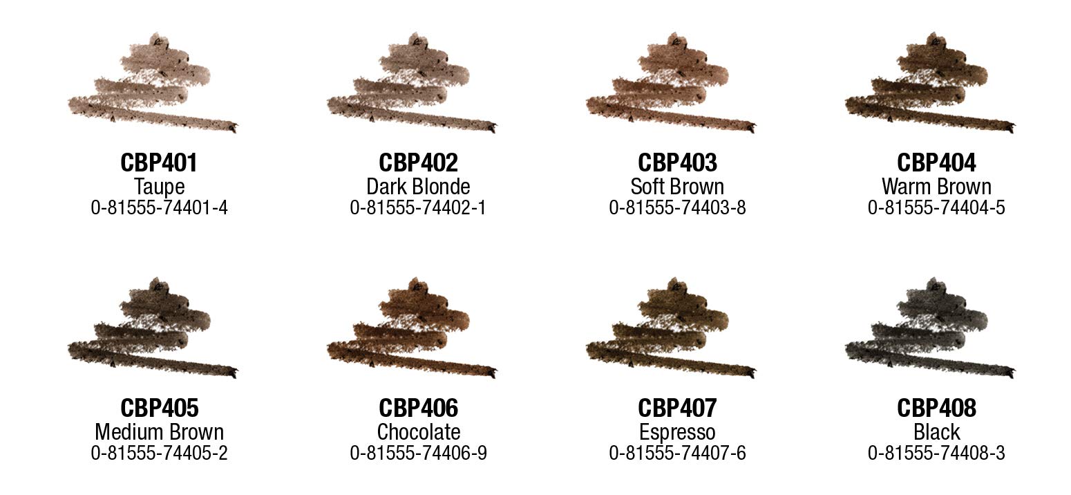 L.A. Colors Browie Wowie Brow Pencil, Espresso, 0.5g