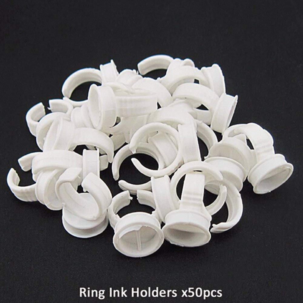 Microblading kit Eyebrow Micro Needling Pen Set with Blades Pigment Practice-skin Ring cup for eyebrow tattoo Permanet Makeup Tatto Kits- QMYBrow