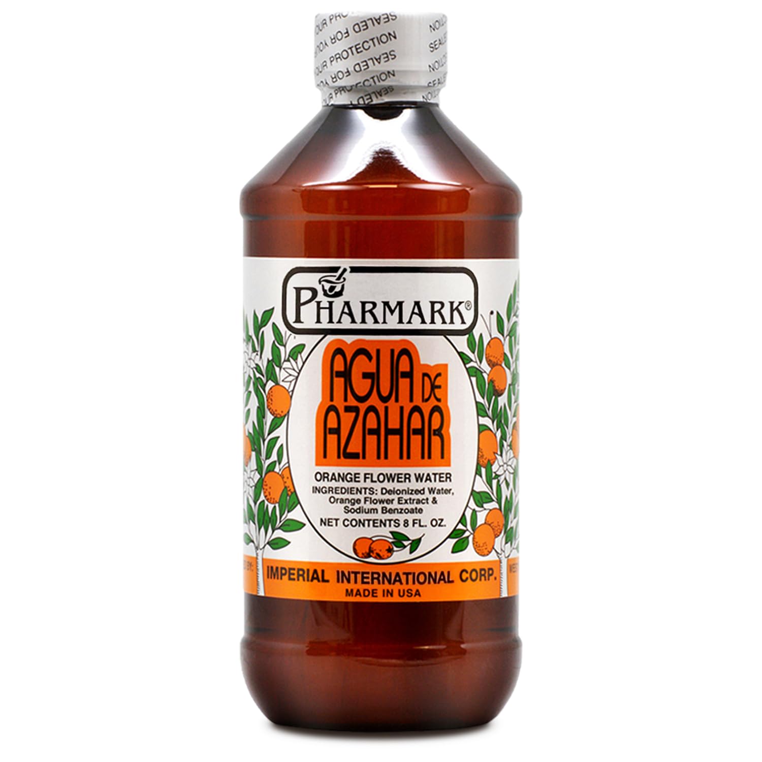 Pharmar Agua De Azahar Flower-Blossom Water, 8 Fluid Ounce