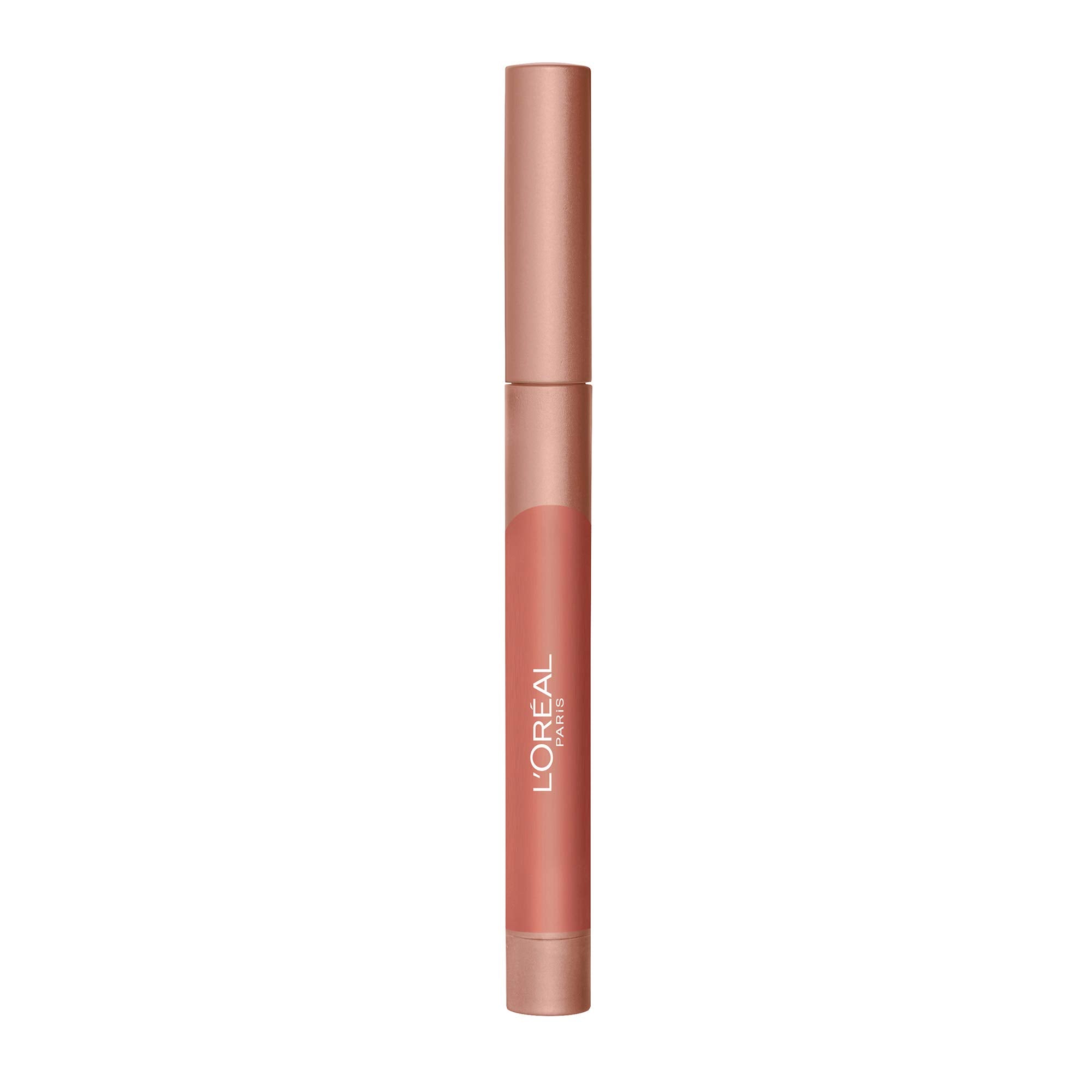 L’Oréal Paris Infallible Matte Lip Crayon, Smooth Caramel (Packaging May Vary)