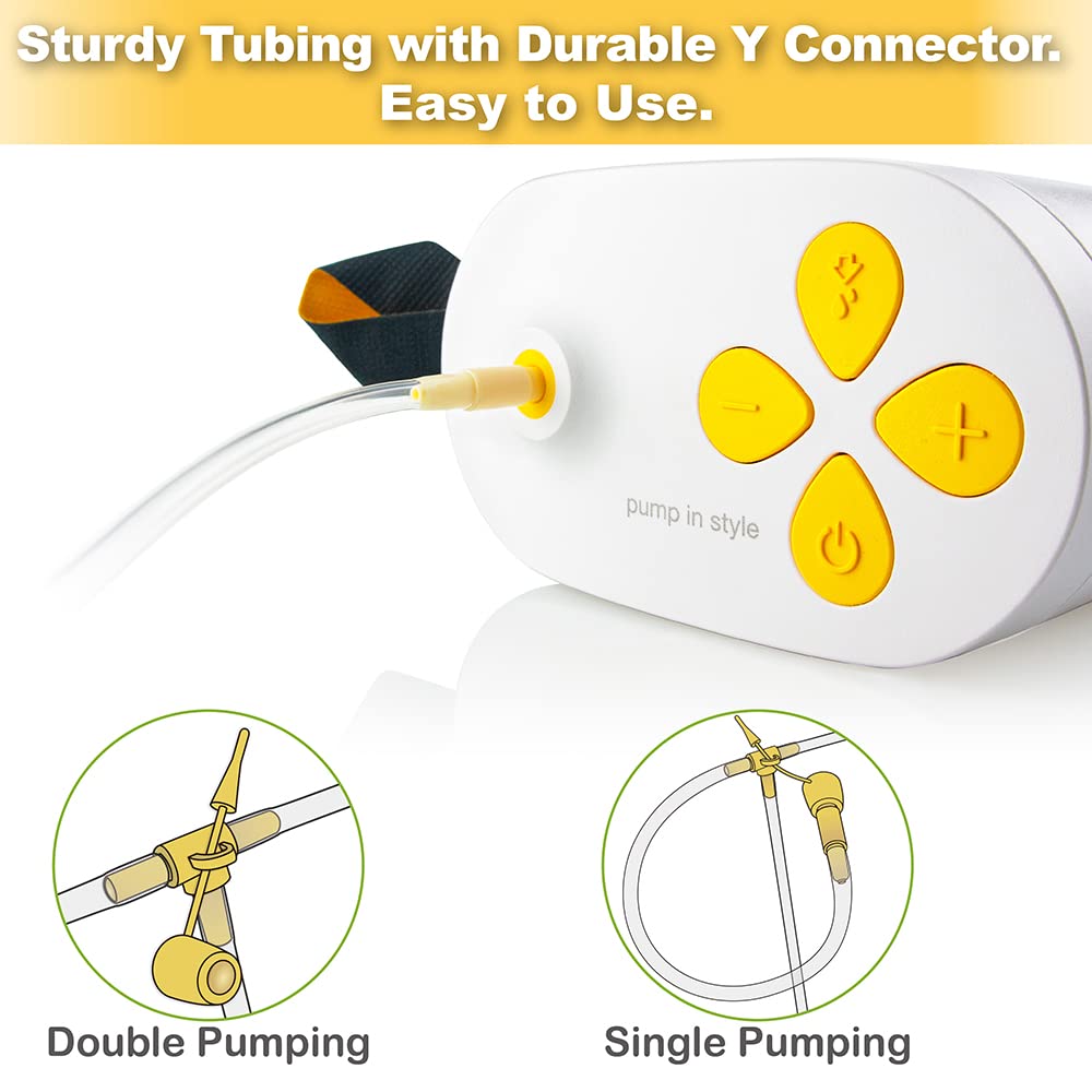 Nenesupply Tubing Compatible with Medela Pump in Style with Maxflow Breastpumps. Compatible with Medela Pump Parts. Made by Nenesupply. Not Original Medela Tubing