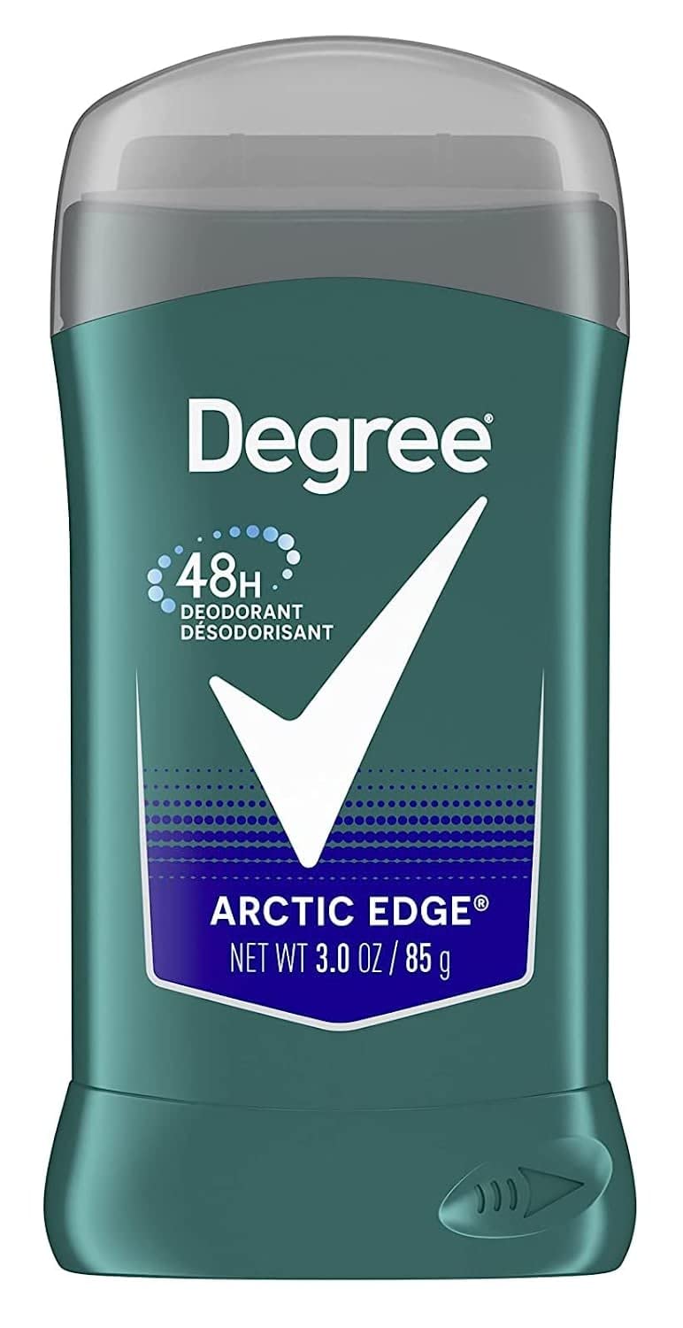 Degree Men Deodorant, Time Released Molecules, Arctic Edge - 3 oz, 3 Pack by Degree