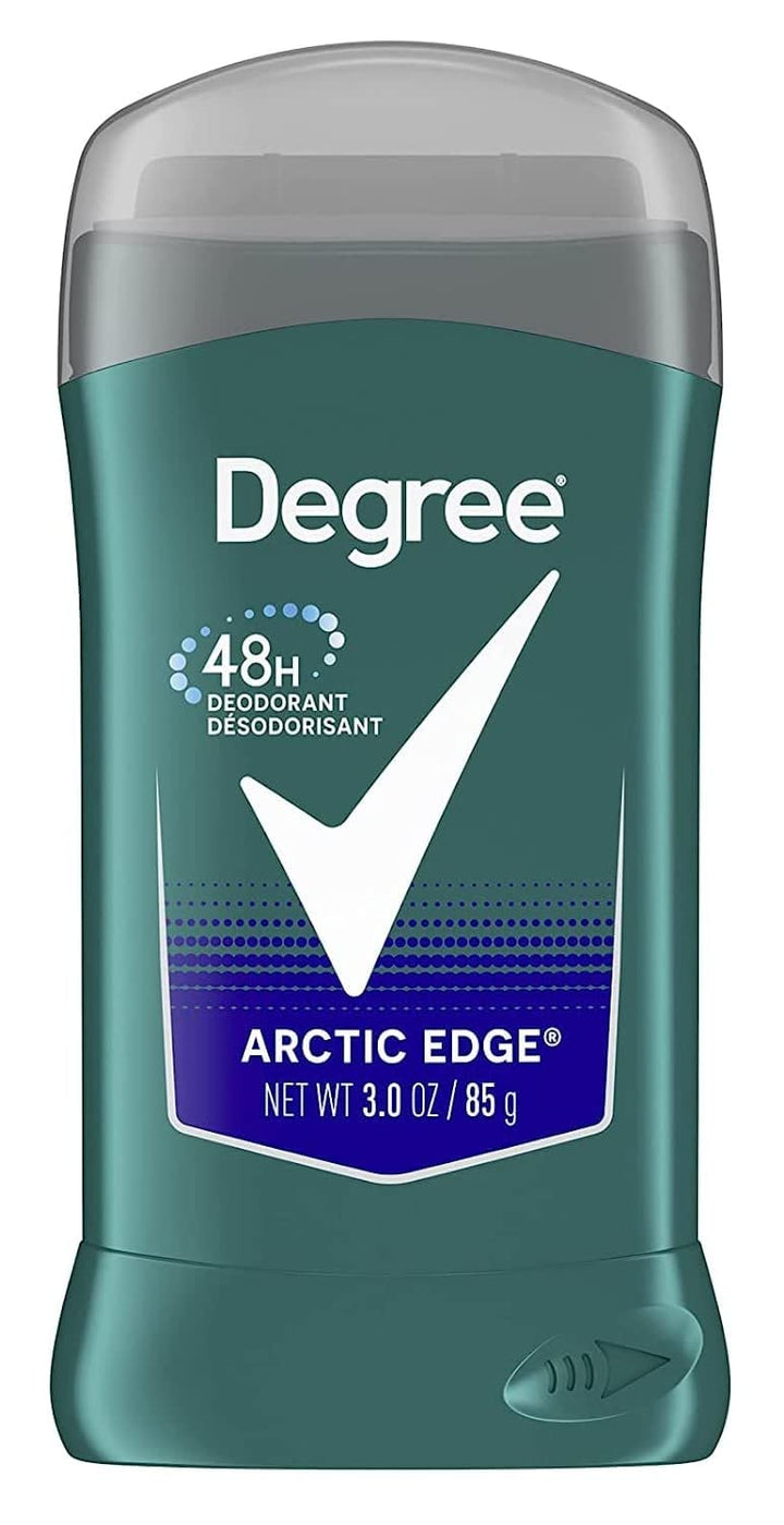 Degree Men Deodorant, Time Released Molecules, Arctic Edge - 3 oz, 3 Pack by Degree