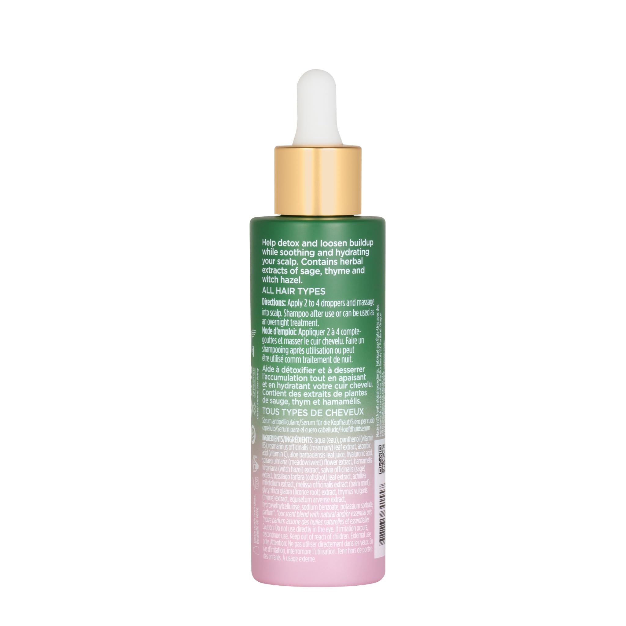 Pacifica Beauty Scalp Love Rosemary Mint Serum Purifies Revives Scalp Vegan CrueltyFree, Clear, 2 Fl Oz