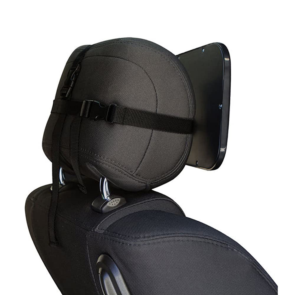 ZogeeZ XL Baby Car Mirror, Safety Car Seat Mirror for Rear Facing Infant with Wide Crystal Clear View, Fits on Headrest Shatterproof, Fully Assembled