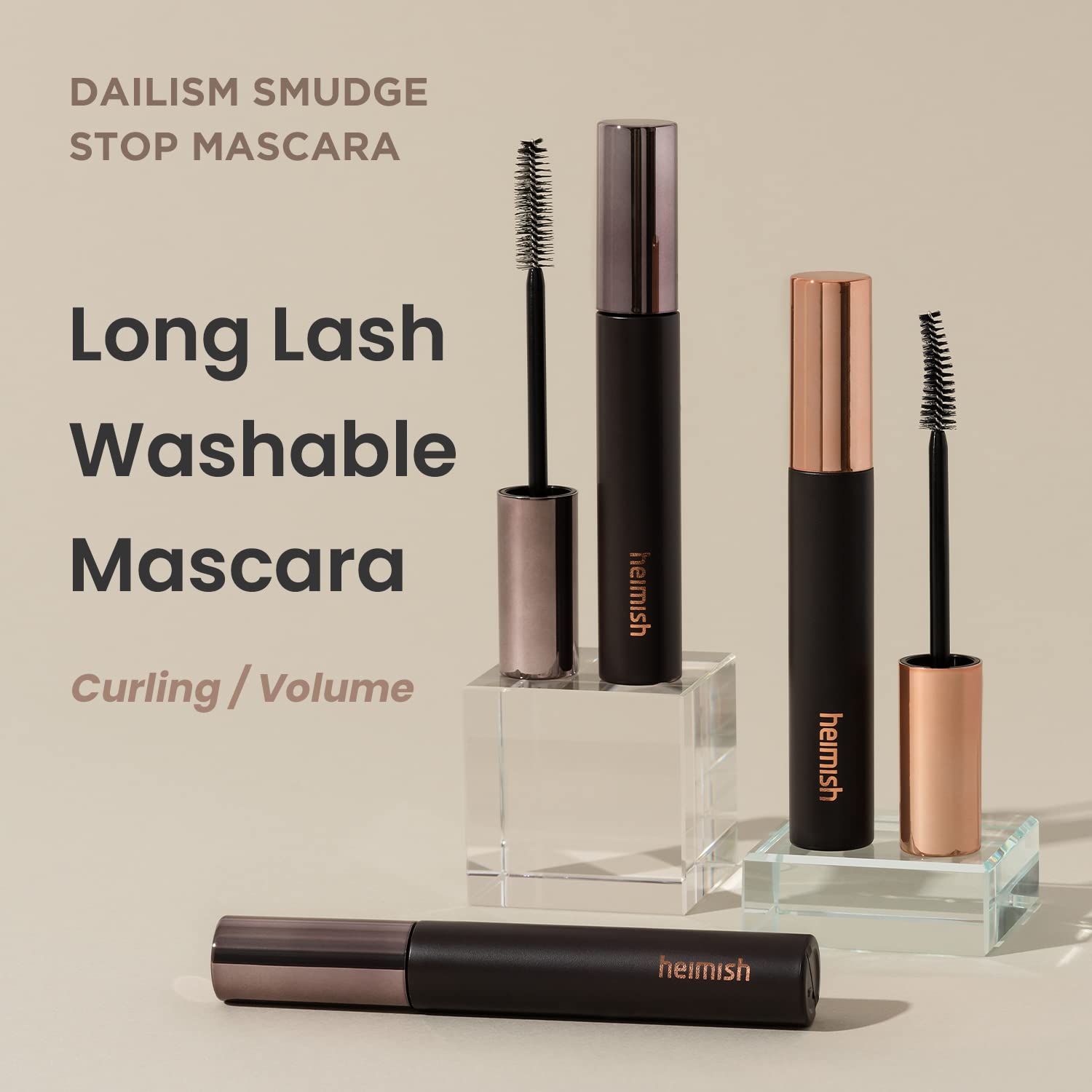 Heimish, Dailism, Smudge Stop Mascara, 30 g