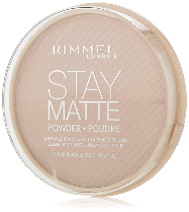 Rimmel Stay Matte Pressed Powder, Natural, 0.49 Fluid Ounce