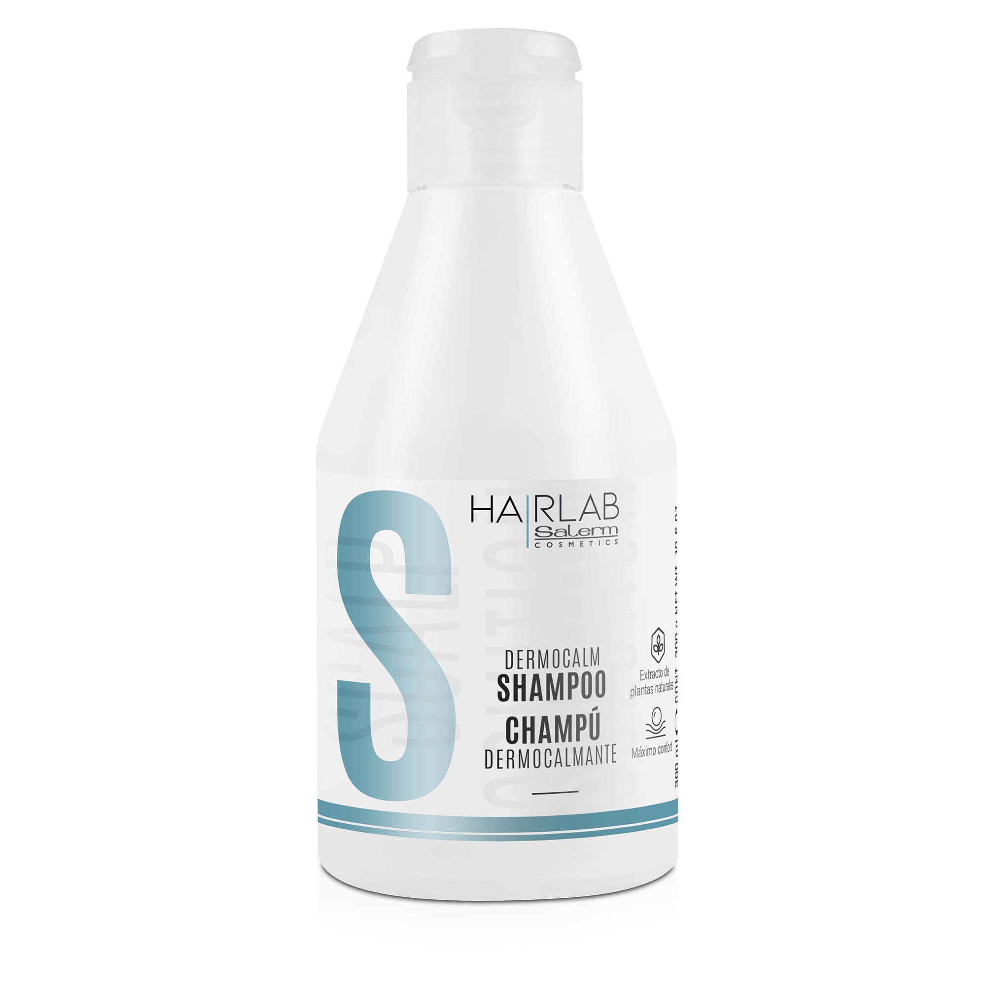 SALERM - Shampoo for Sensitive Scalp - Soothing Shampoo Hair Lab - 300 ml - with Witch Hazel, Rosemary, Mint, and Thyme - Gentle and Delicate Cleansing - Paraben-Free