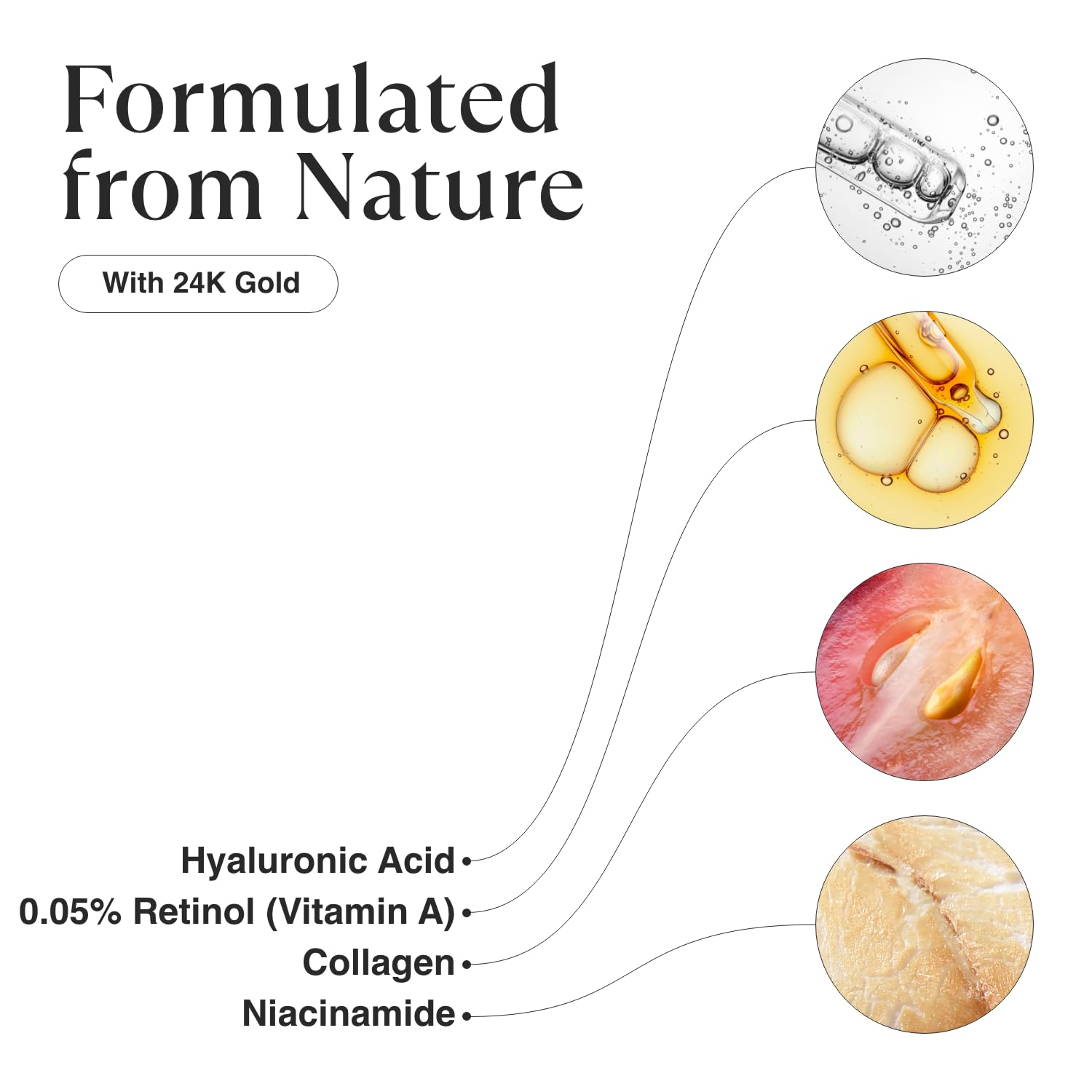 MATKAS Korean Gold Under Eye Patches for Dark Circles and Puffiness, Wrinkles - Retinol + Hyaluronic Acid + Collagen + Niacinamide, Under Eye Mask Puffy Eyes Treatment for Women Skin Care