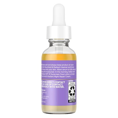 SheaMoisture Melanin Care Even Tone Serum Nourished & Radiant for Clearing & Smooth Complexion, with Triple-Action Even Tone +Elderberry Complex, 1 oz