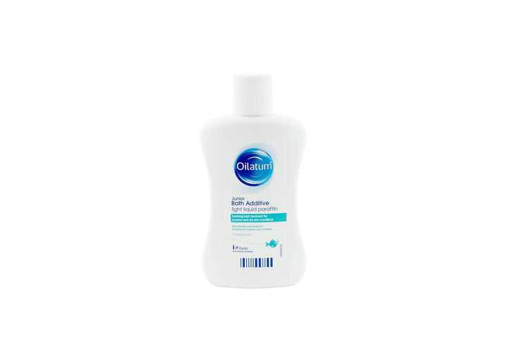Oilatum Junior Bath Additive for Eczema and Dry Skin Conditions (Light Liquid Paraffin), Read the Label, 300 ml