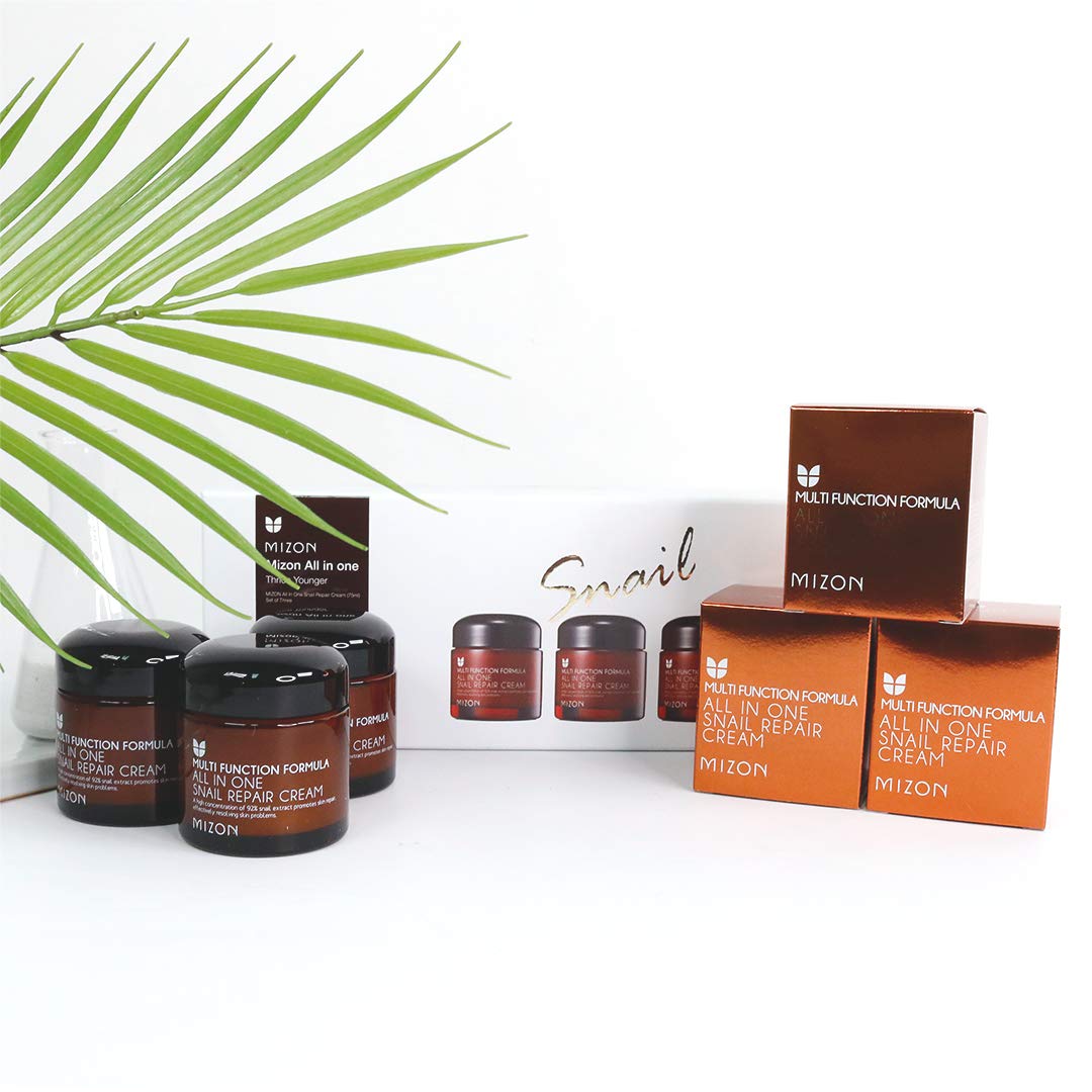 MIZON Thrice Younger SET: All in One Snail Repair Cream (All in One 75ml x3)