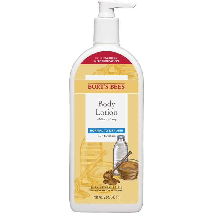 Burt'S Bees Milk & Honey Body Lotion, 12 Fluid Ounces by Burt's Bees