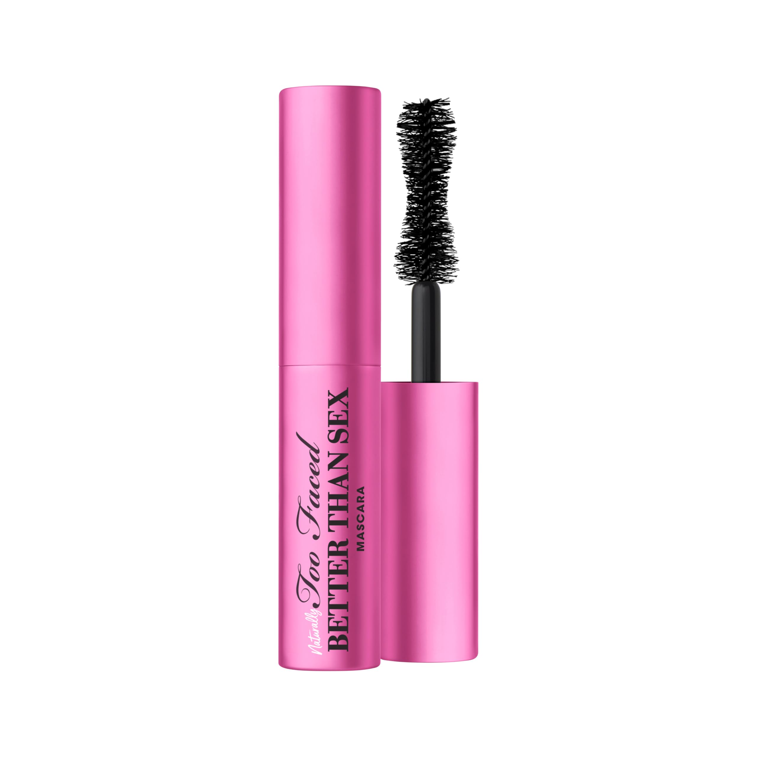 Too Faced Naturally Better Than Sex Mascara | Volumizing, Nourishing, Curling + Safe for Sensitive Eyes, 0.16 Fl Oz