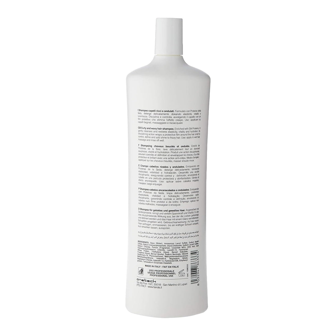 Fanola Curly Shine Curly and Wavy Hair Shampoo 1000ml