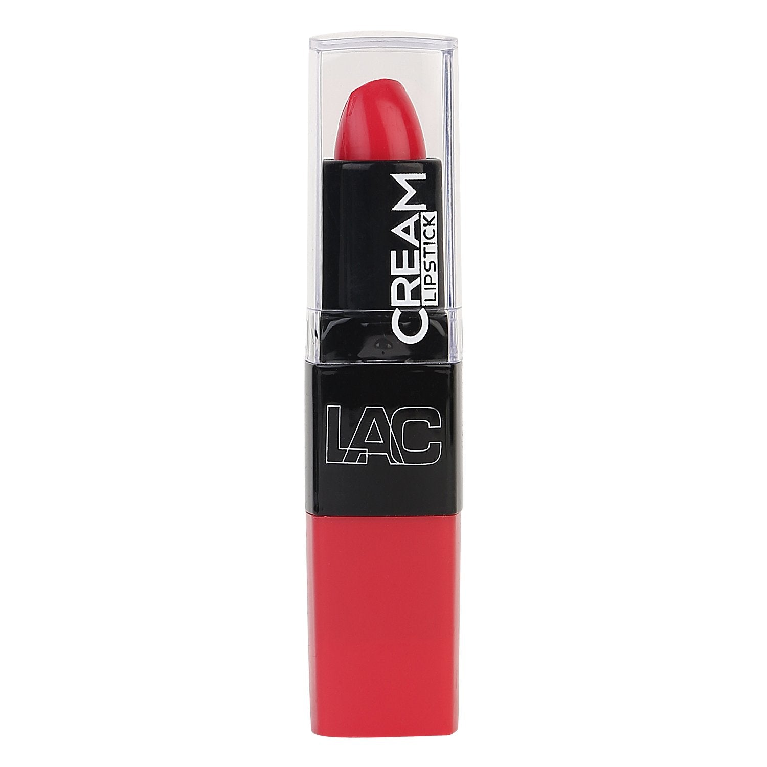 L.A. COLORS Moisture Cream Lipstick, Matte Finish - Yummy Red, 3.5g