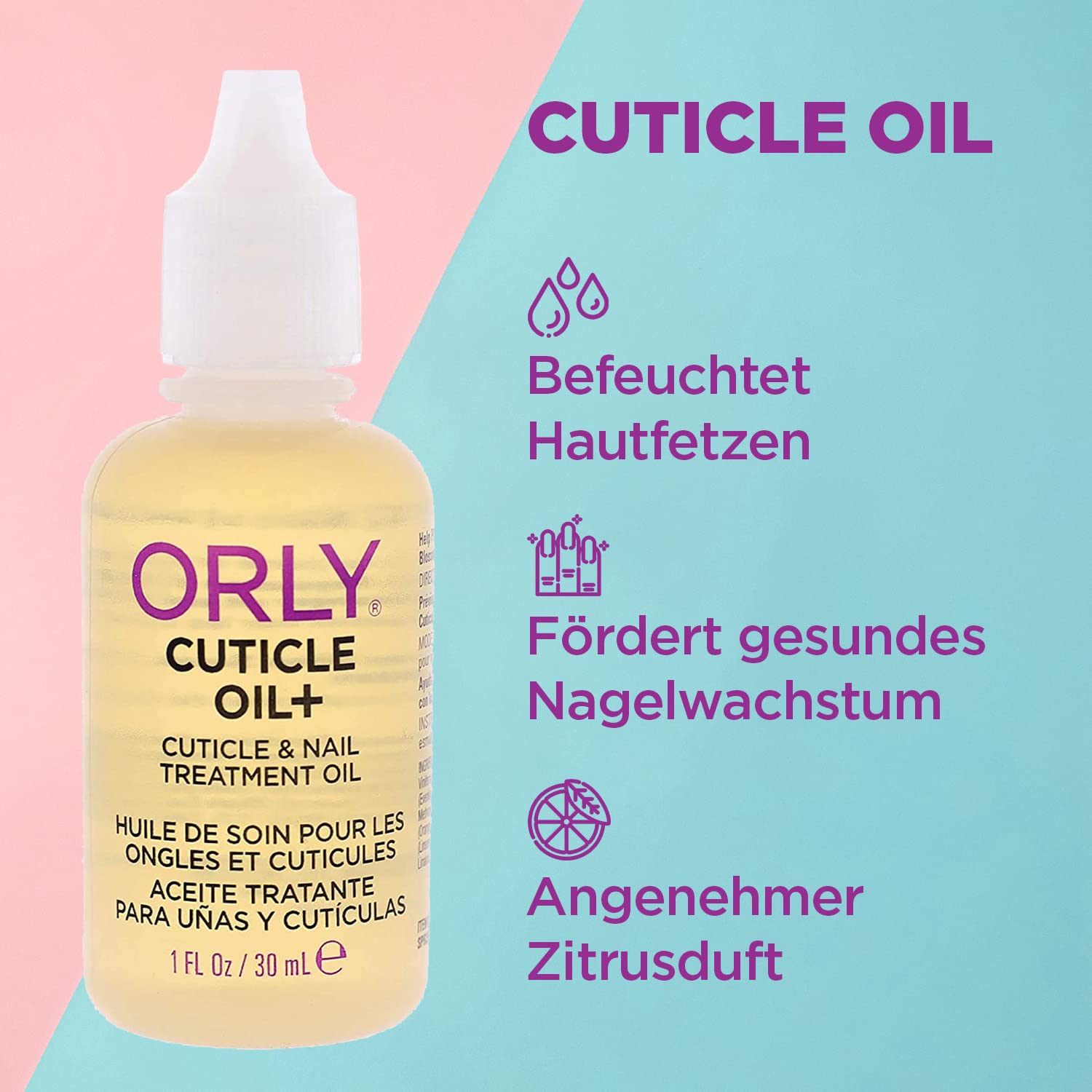 Orly Orly Cuticle Oil Plus Women Cuticle Oil 1 oz