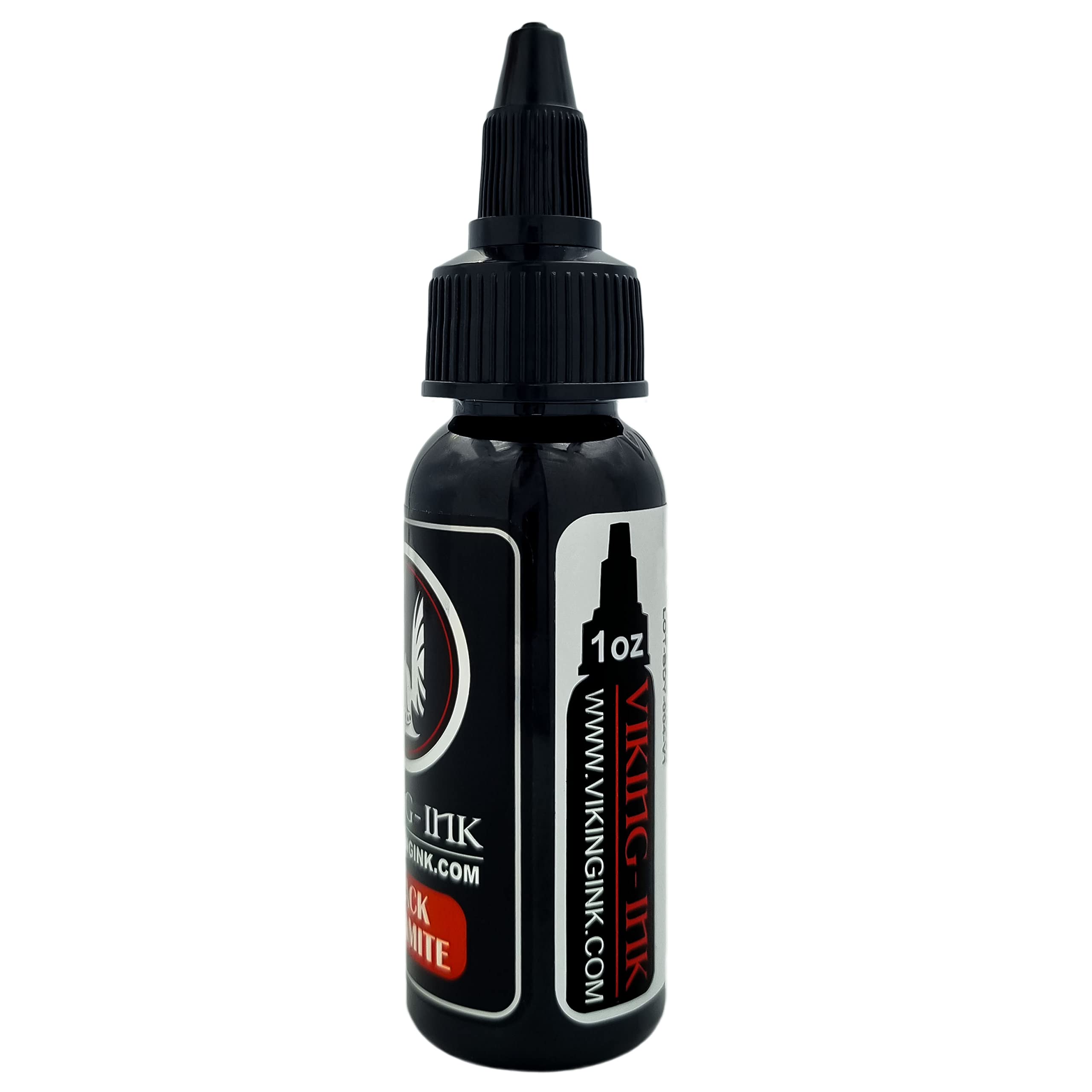 Viking-Ink B&W 1Oz: Tinta Para Tatuaje. Black Dynamite 1Oz (30Ml.)