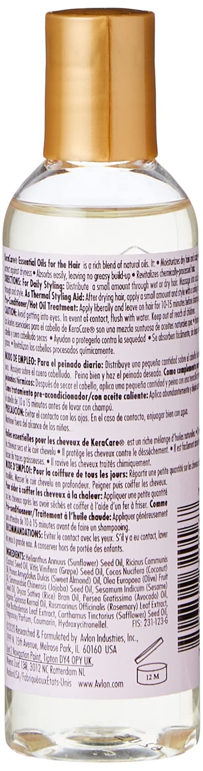 Avlon KerCare Essential Oils, Style 3, 120ml/4 fl. Oz
