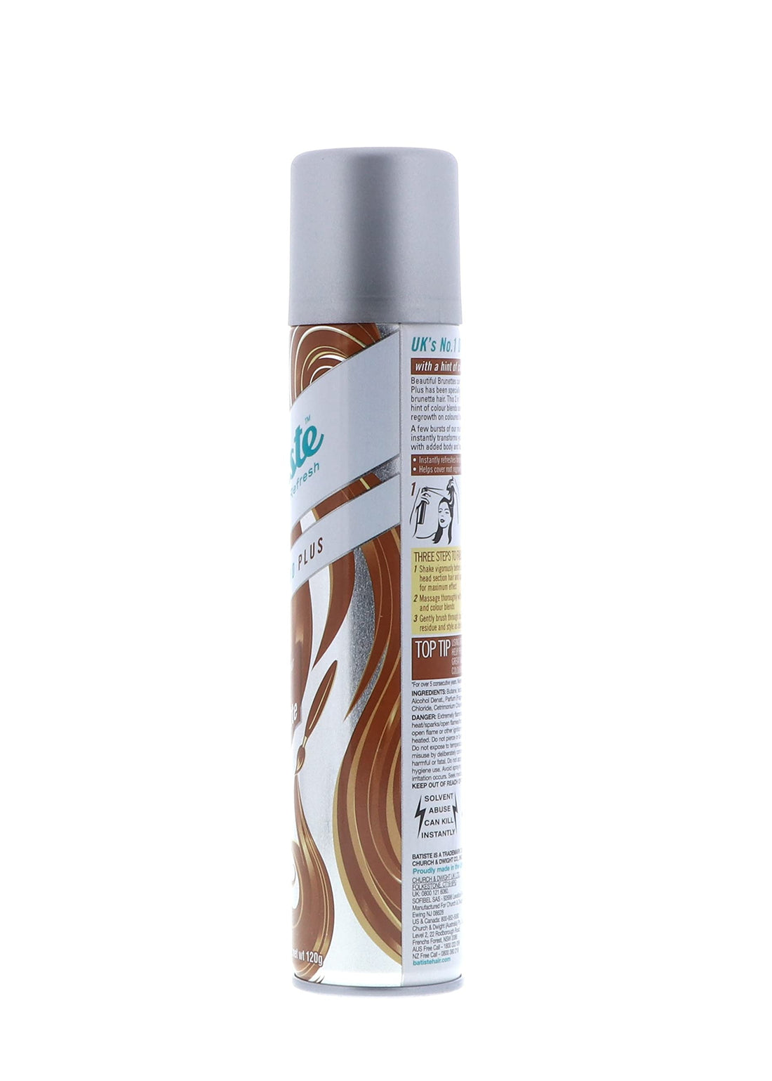 Batiste Dry Shampoo, Beautiful Brunette, 6.73 Ounce (.3 Pack)