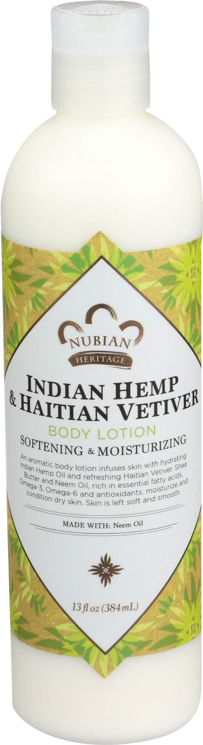 Body Lotion Indian Hemp & Haitian Vetiver - 13oz