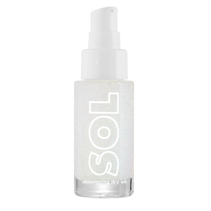 ColourPop Twilight Collection Sol Shimmering Dry Body Oil - Moisturizing Body Care & Shimmer Oil - Lightweight Formula Infused with Nourishing Coconut, Argan & Almond Oils - Like Diamonds (0.16 Fl Oz)