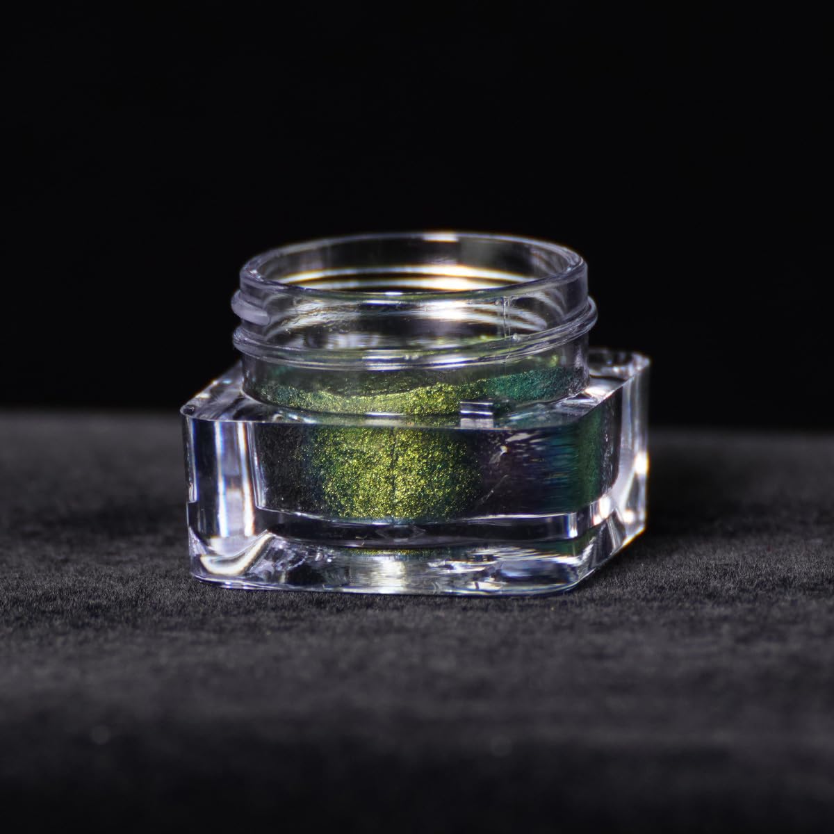 Bowitzki Duochrome Eyeliner Shimmer Gradient Color Retro Liner Makeup Water Activated Eye Liner (Chameleon)