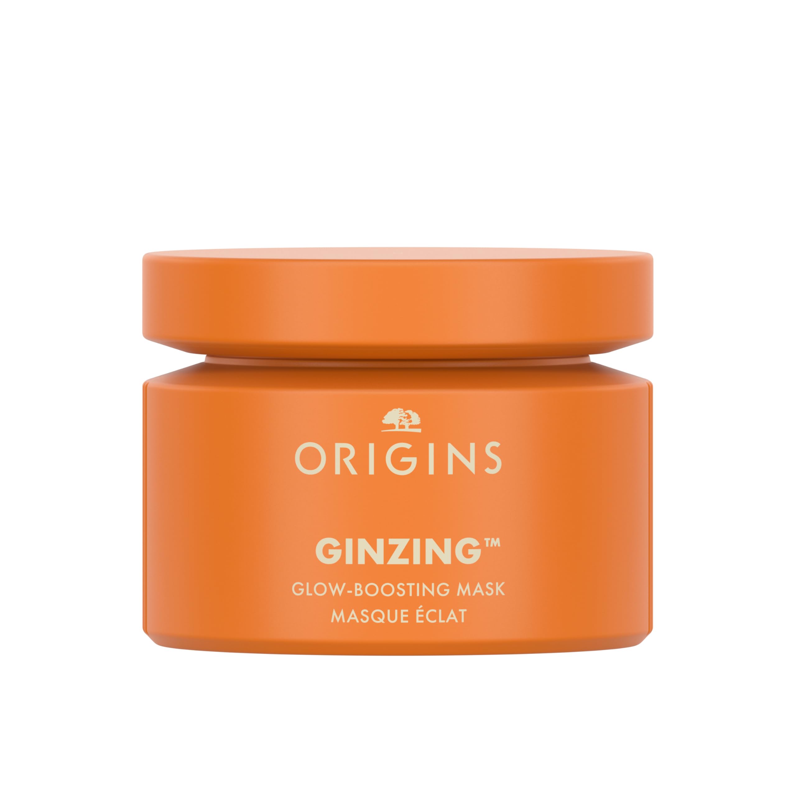 Origins GinZing Glow-Boosting Face Mask | Visibly Brightens Skin Now & Over Time | With Vitamin C & Caffeine from Coffee Beans, 2.5 Fl Oz