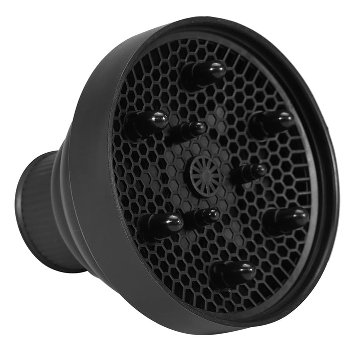 Bonnet Hood Hair Dryer Attachment, Hood Bonnet for Hand Held Hair Dryer Hair Blower Diffuser Foldable Cover Styling Hairdressing Tool(Black)