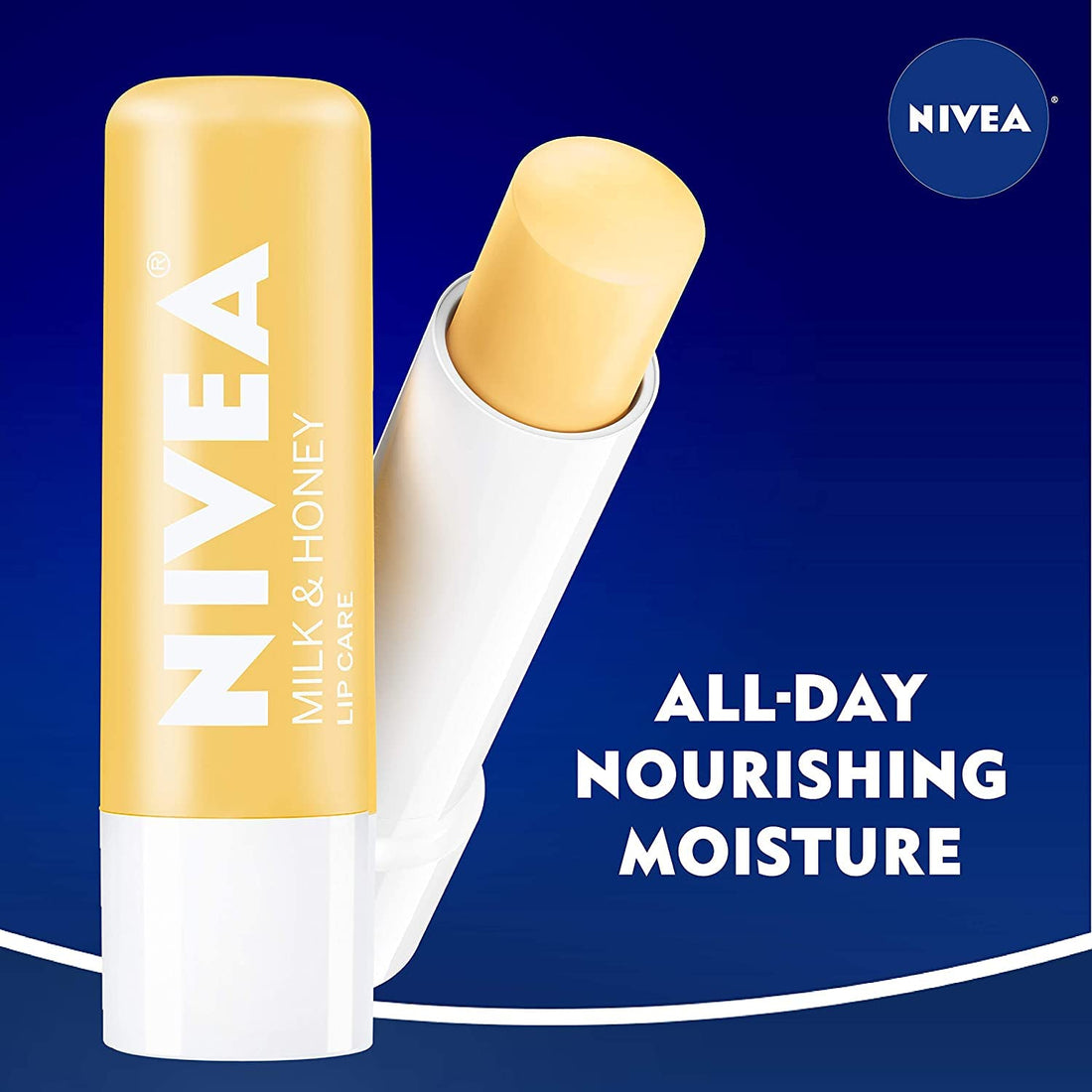 Nivea Lip Care a Kiss of Milk and Honey Soothing Lip Care (4 Pack)