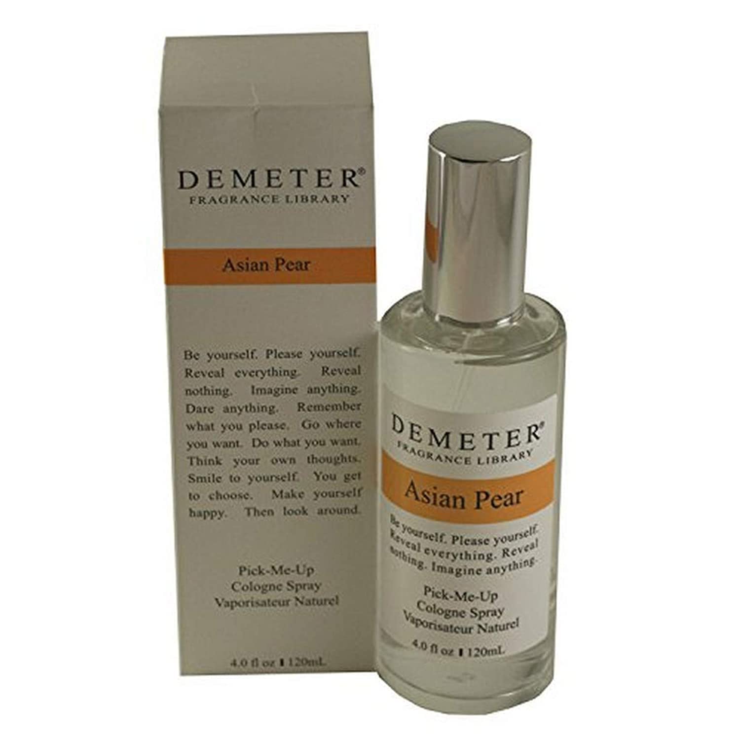Demeter Asian Pear Pick-me Up Cologne Spray for Women, 4 Ounce, 120ml/4 ounce