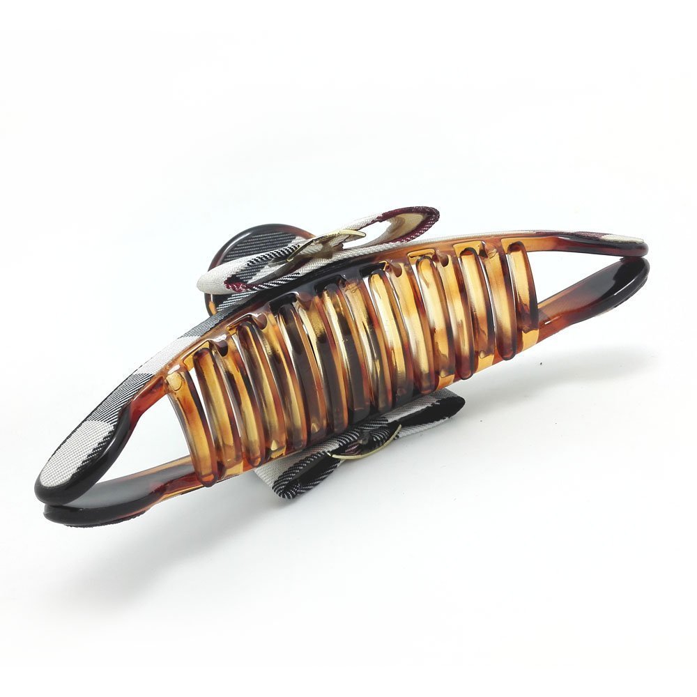 Black : Meilliwish Noble Beautiful Lady Hair Claw Clip (D25)(Black)