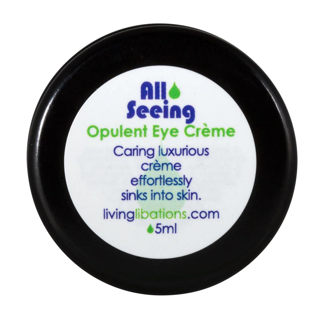 Living Libations - Organic/Wildcrafted All Seeing Eye Creme (5 Ml)