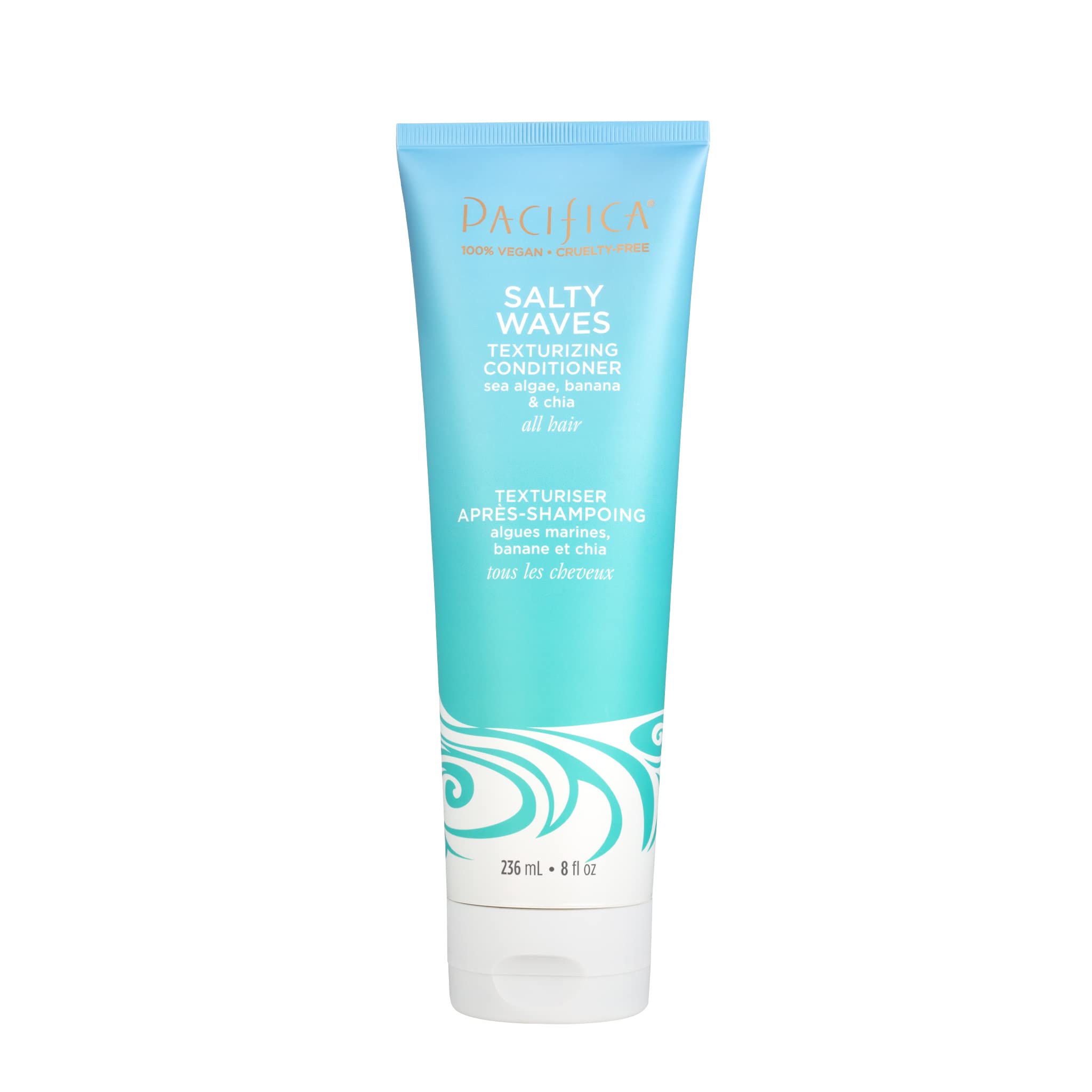 Pacifica Salty Waves Texturizing Conditioner - 100% Vegan - Sulfate Free - 8 oz
